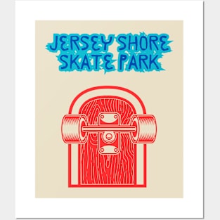 Jersey shore skate park Posters and Art